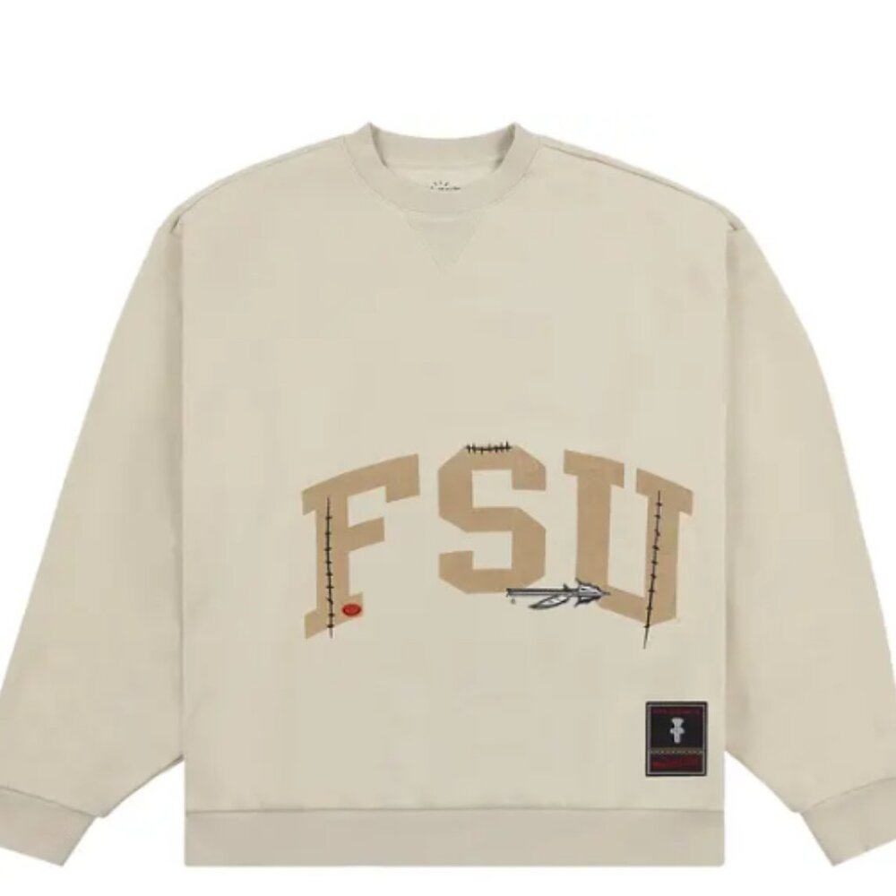 Cactus Jack by Travis Scott x Mitchell & Ness Florida State University Crewneck